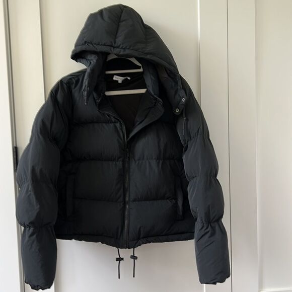 Good American Iridescent Puffer Coat - Picture 7 of 8